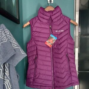 Columbia-- Omni Heat Puffer- Vest- Women's SZ XS- NWT
